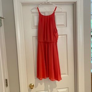Coral dress - Blue Rain - size large - NWOT